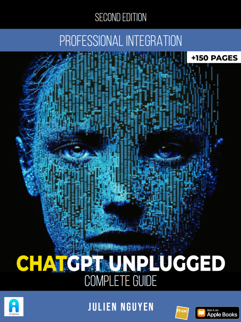 Couverture de la 2nde Edition de ChatGPT Unplugged
